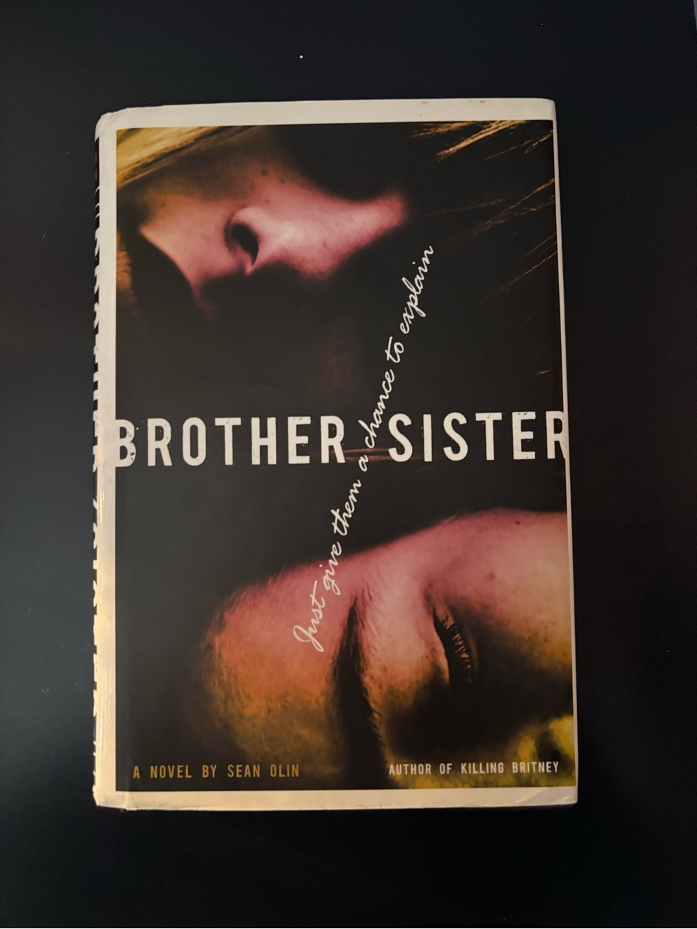 Brother/Sister Hardcover Novel by - Black Cover